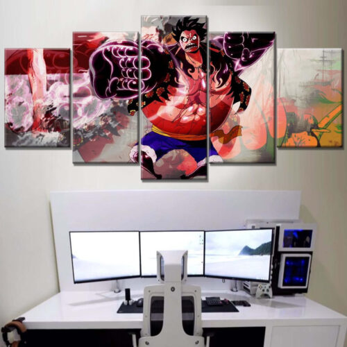 One Piece Alle Charaktere 8 Leinwandbilder