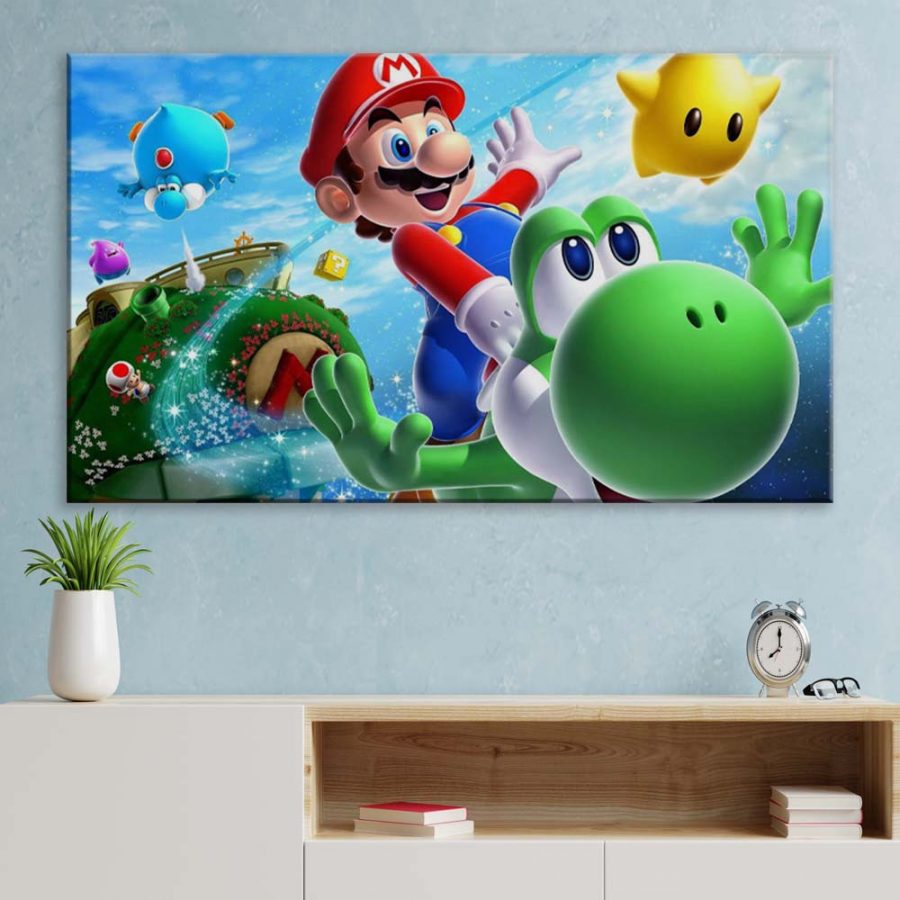 Super Mario 21 Leinwandbilder – Bild 3