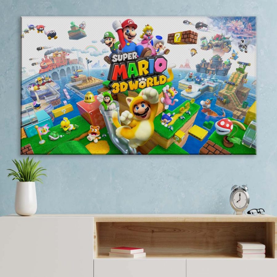 Super Mario 11 Leinwandbilder – Bild 3