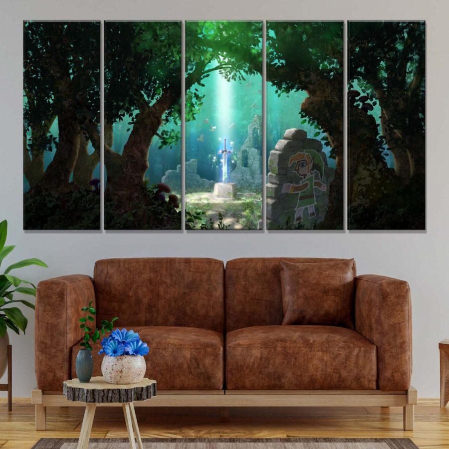 The Legend of Zelda 7 Leinwandbilder – Bild 2