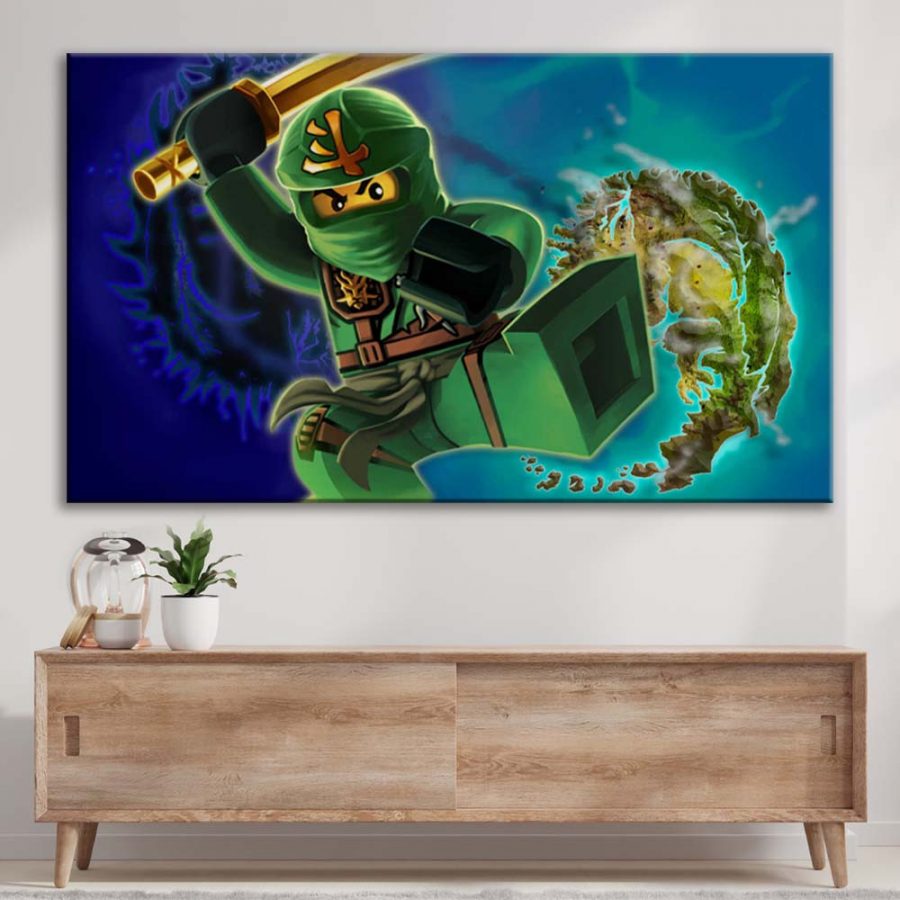 Ninjago Alle Charaktere 30 Leinwandbilder – Bild 3