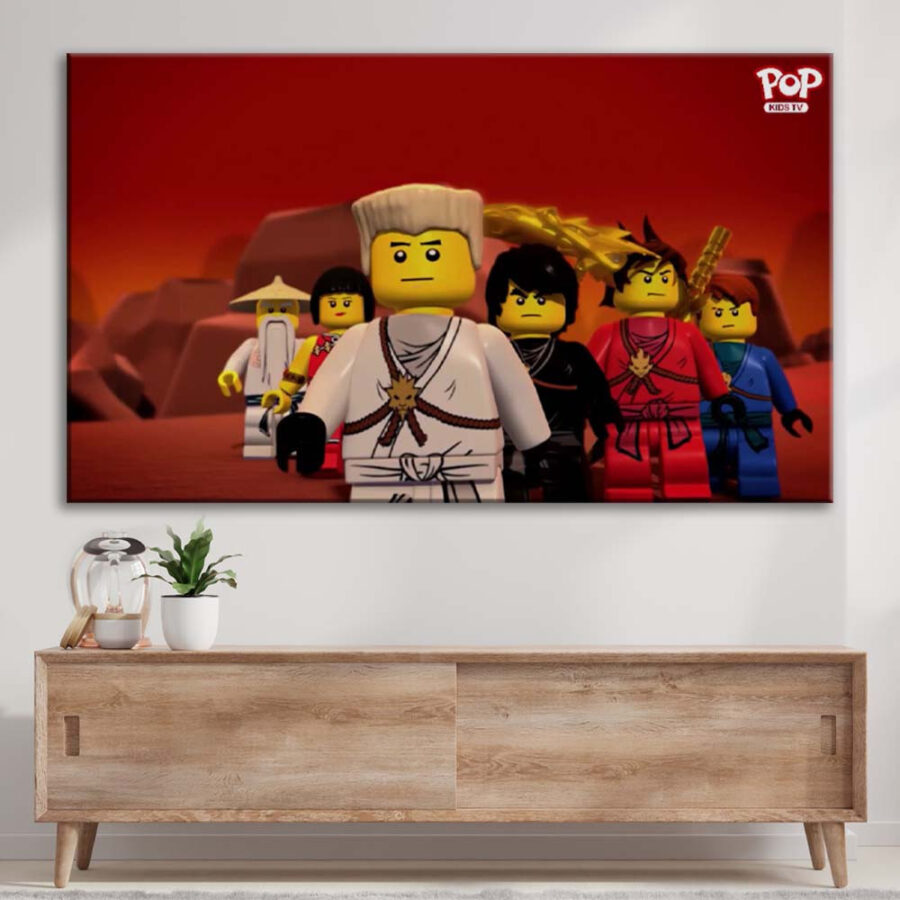 Ninjago Alle Charaktere 32 Leinwandbilder – Bild 3