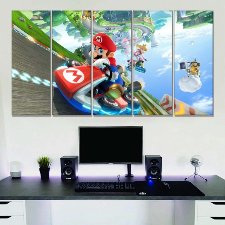 Super Mario 8 Leinwandbilder – Bild 2