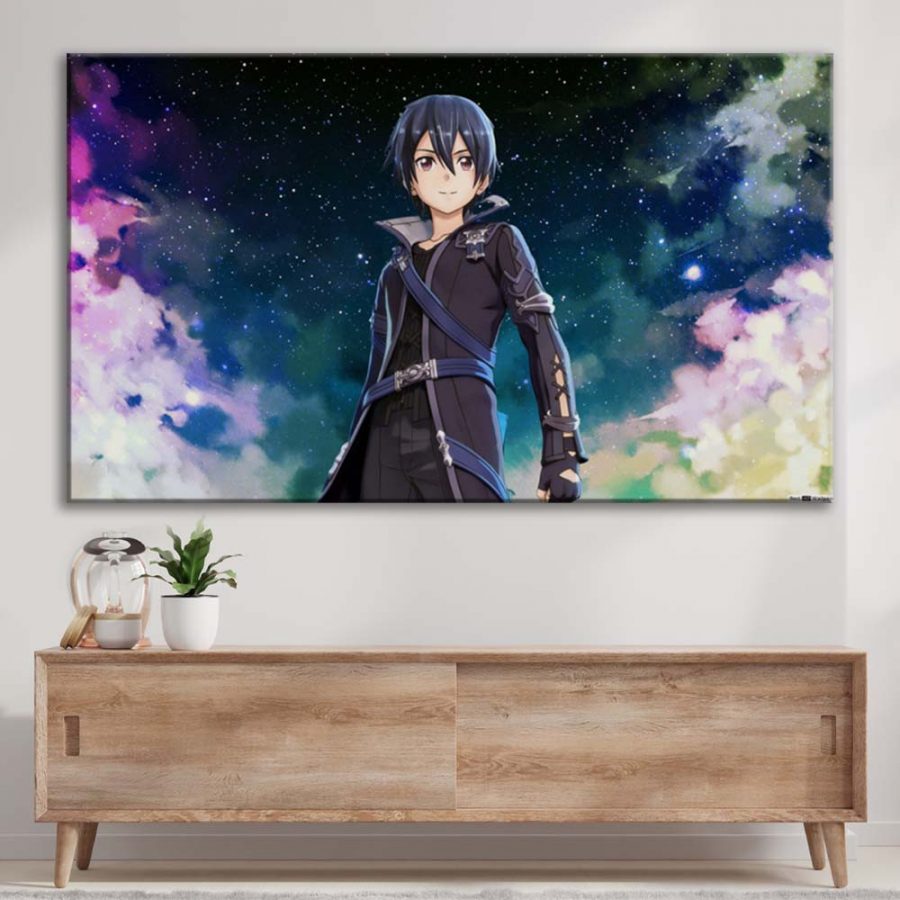 Sword Art Online Kirito 5 Leinwandbilder – Bild 3
