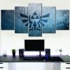 The Legend of Zelda Triforce 4 Leinwandbilder