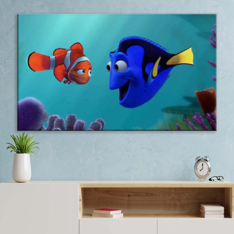 Findet Nemo Figuren 17 Leinwandbilder – Bild 3