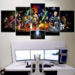 allen Charakteren aus Star Wars Leinwandbilder