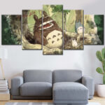 Mein Nachbar Totoro Alle Charaktere 19 Leinwandbilder