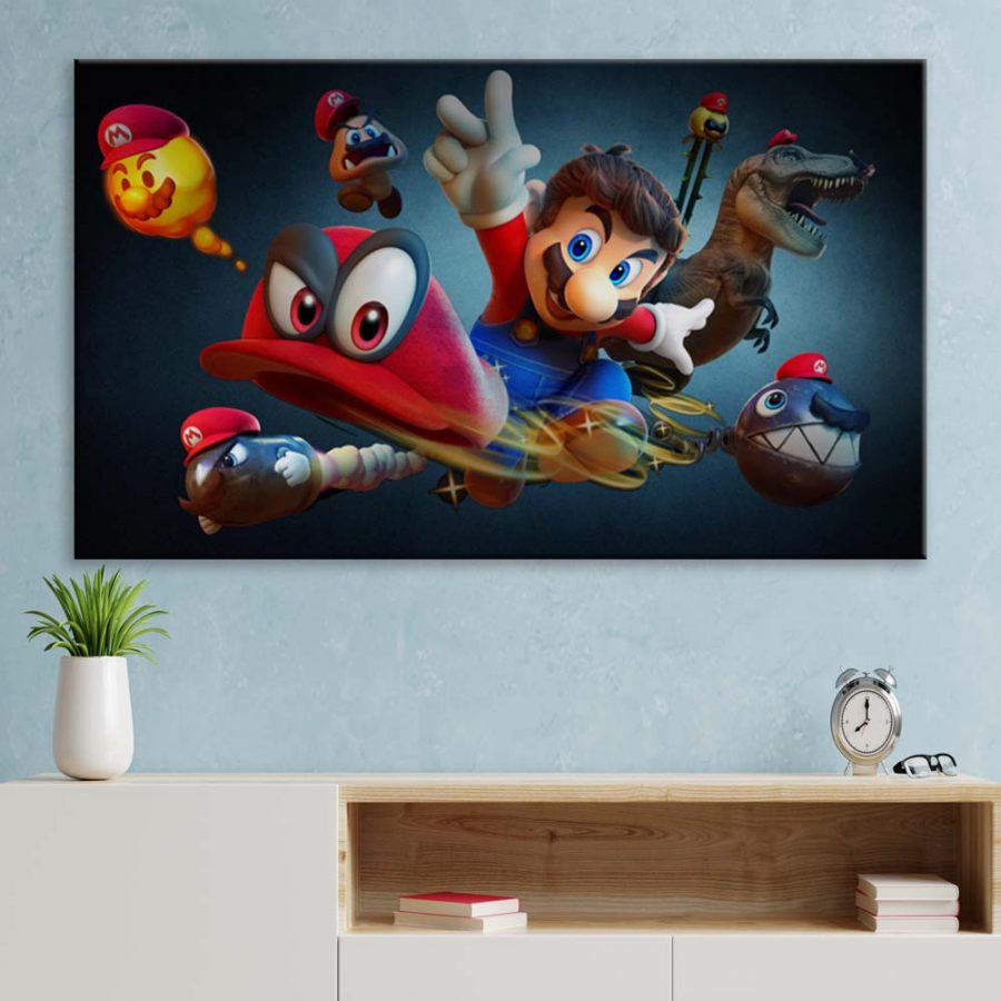 Super Mario 3 Leinwandbilder – Bild 3