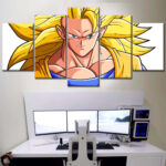 Son Goku Dragon Ball 08 Leinwandbilder