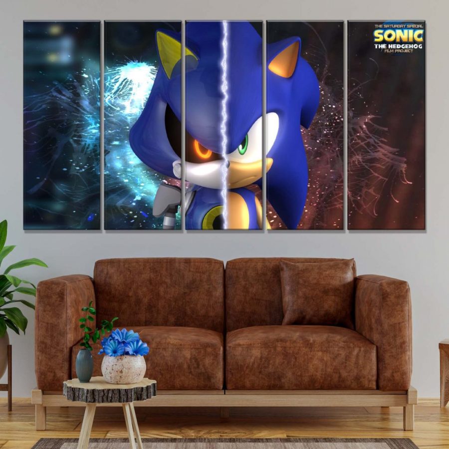 Sonic The Hedgehog 19 Leinwandbilder – Bild 2
