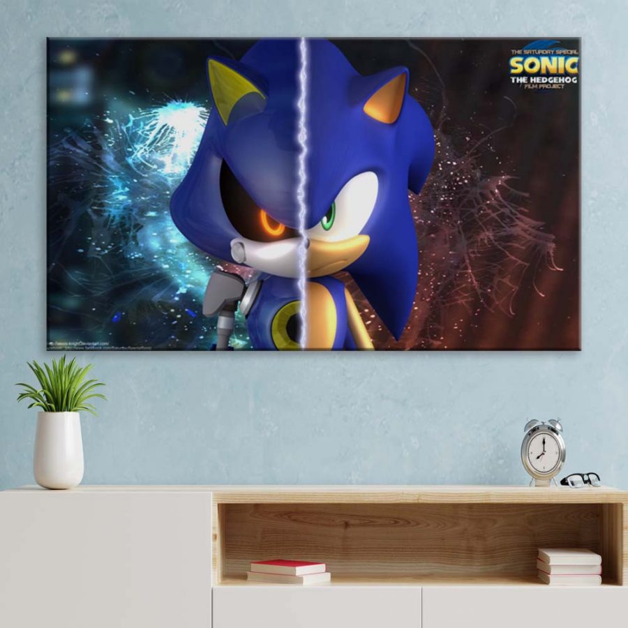 Sonic The Hedgehog 19 Leinwandbilder – Bild 3