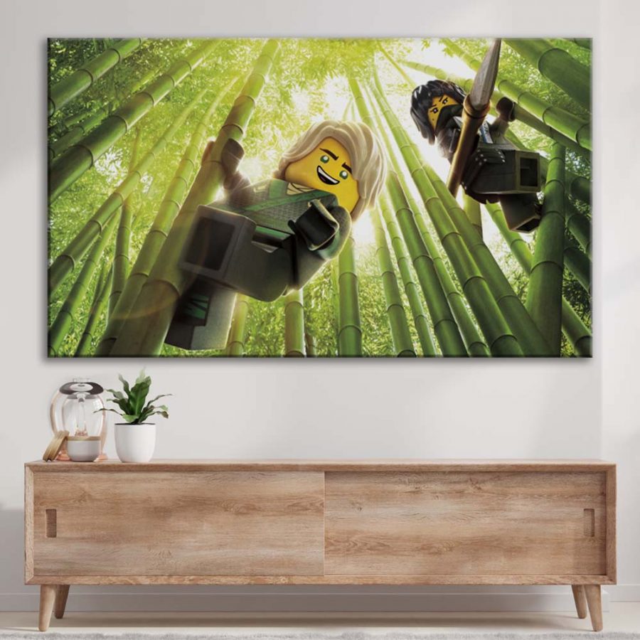 Ninjago Alle Charaktere 2 Leinwandbilder – Bild 3