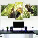 Ninjago Alle Charaktere 2 Leinwandbilder