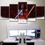 Star Wars Alle Charaktere 33 Leinwandbilder