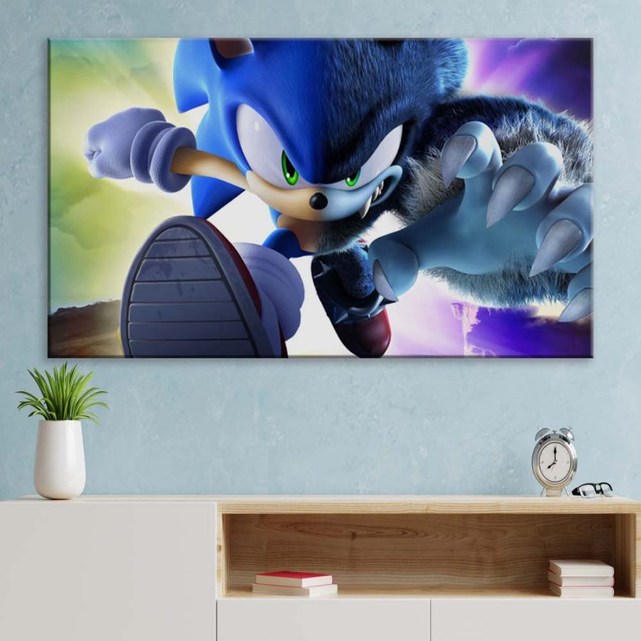 Sonic The Hedgehog 20 Leinwandbilder – Bild 3