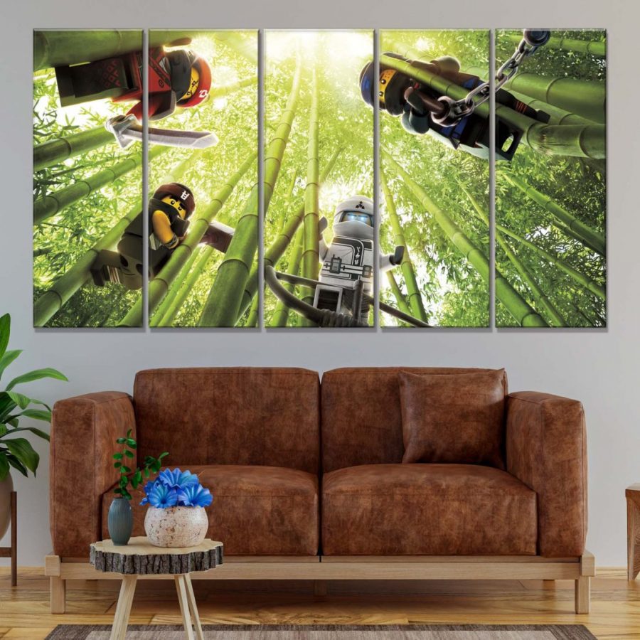 Ninjago Alle Charaktere 1 Leinwandbilder – Bild 2