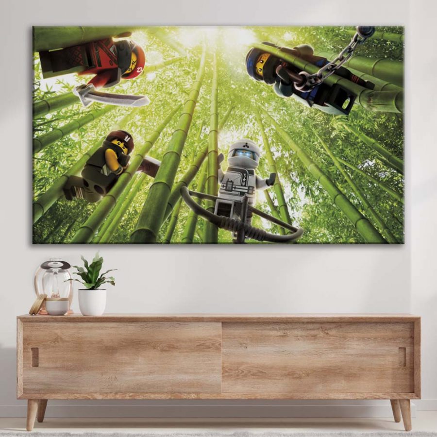 Ninjago Alle Charaktere 1 Leinwandbilder – Bild 3