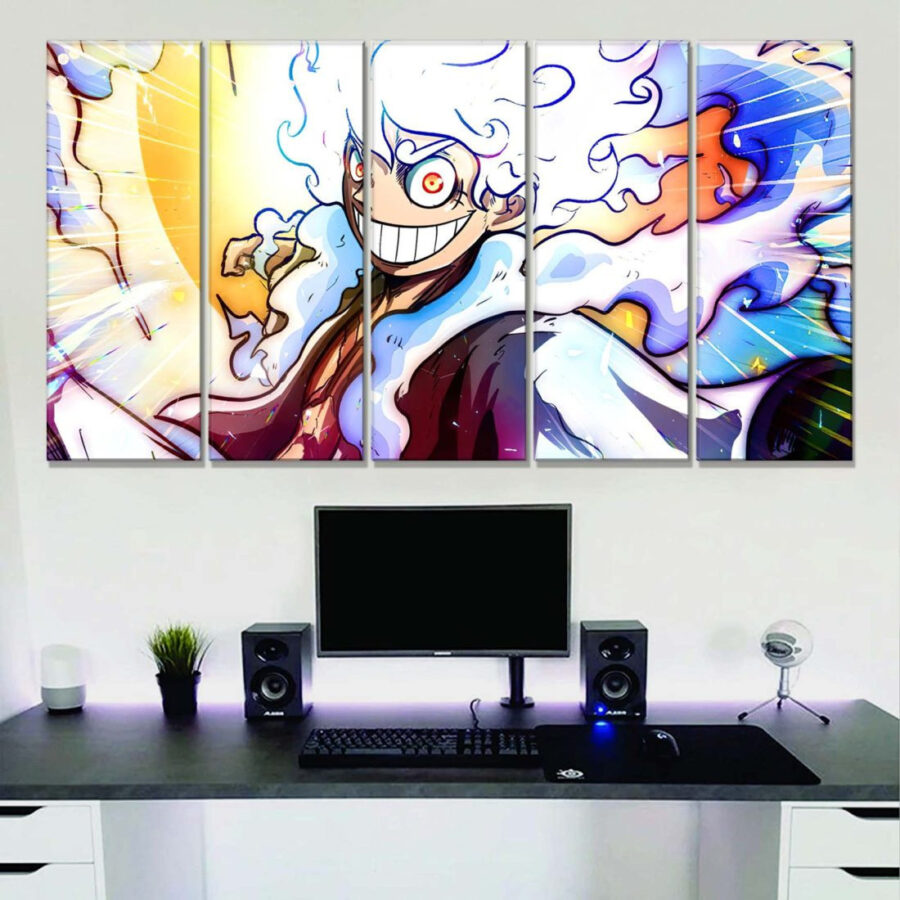 One Piece Monkey D. Luffy 24 Leinwandbilder – Bild 2