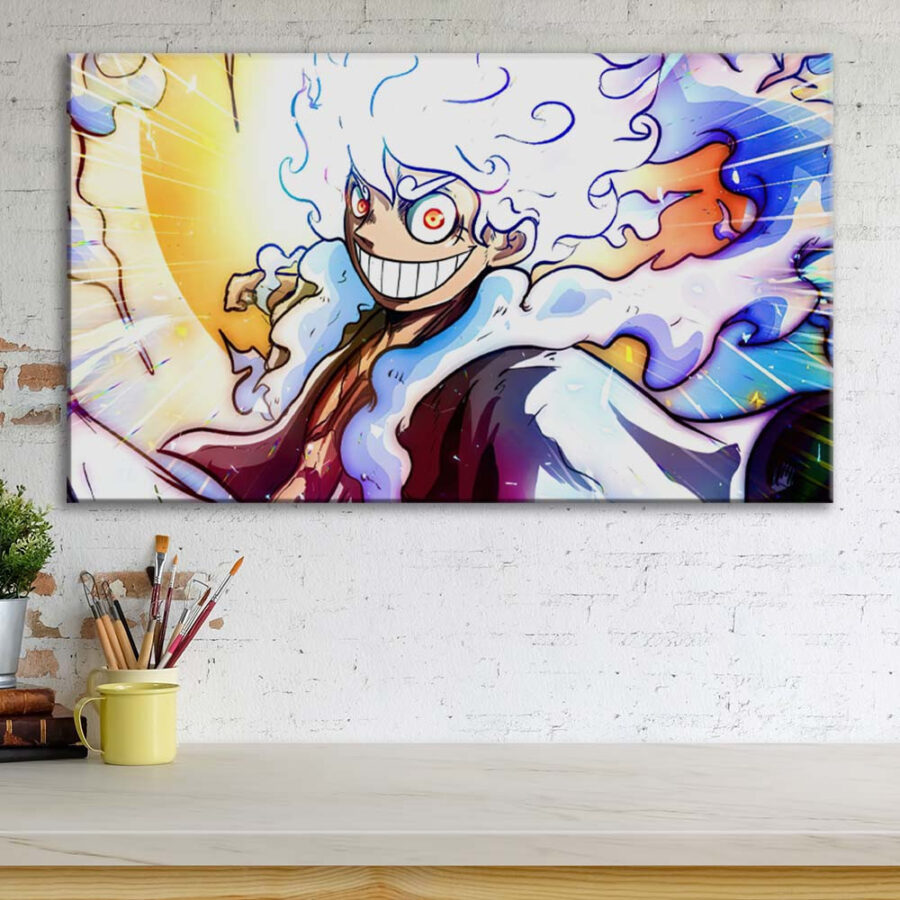 One Piece Monkey D. Luffy 24 Leinwandbilder – Bild 3