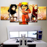 Naruto Alle Charaktere 18 Leinwandbilder