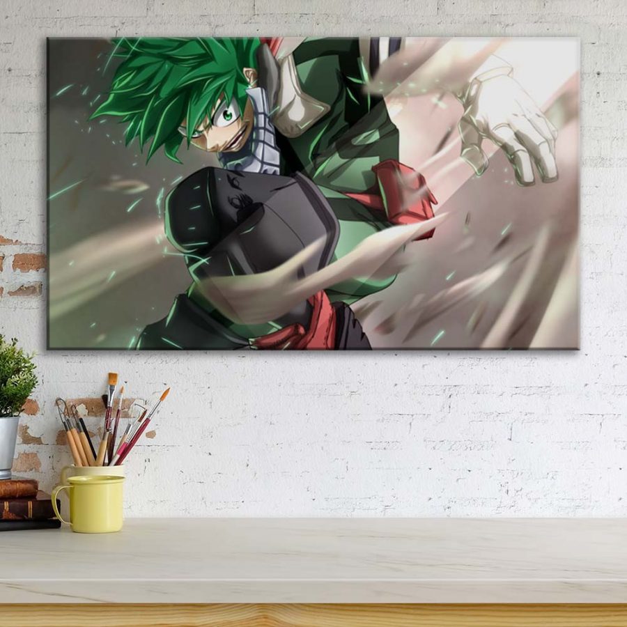 My Hero Academia Izuku Midoriya 3 Leinwandbilder – Bild 3