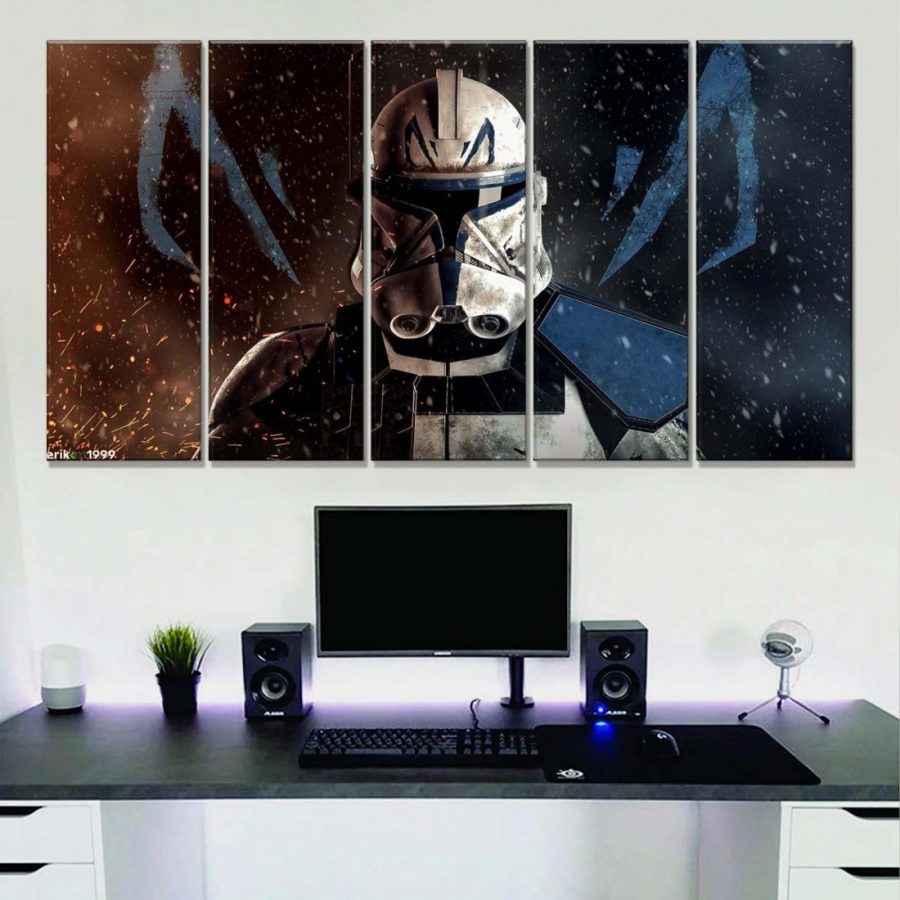 Star Wars Stormtrooper 9 Leinwandbilder – Bild 2