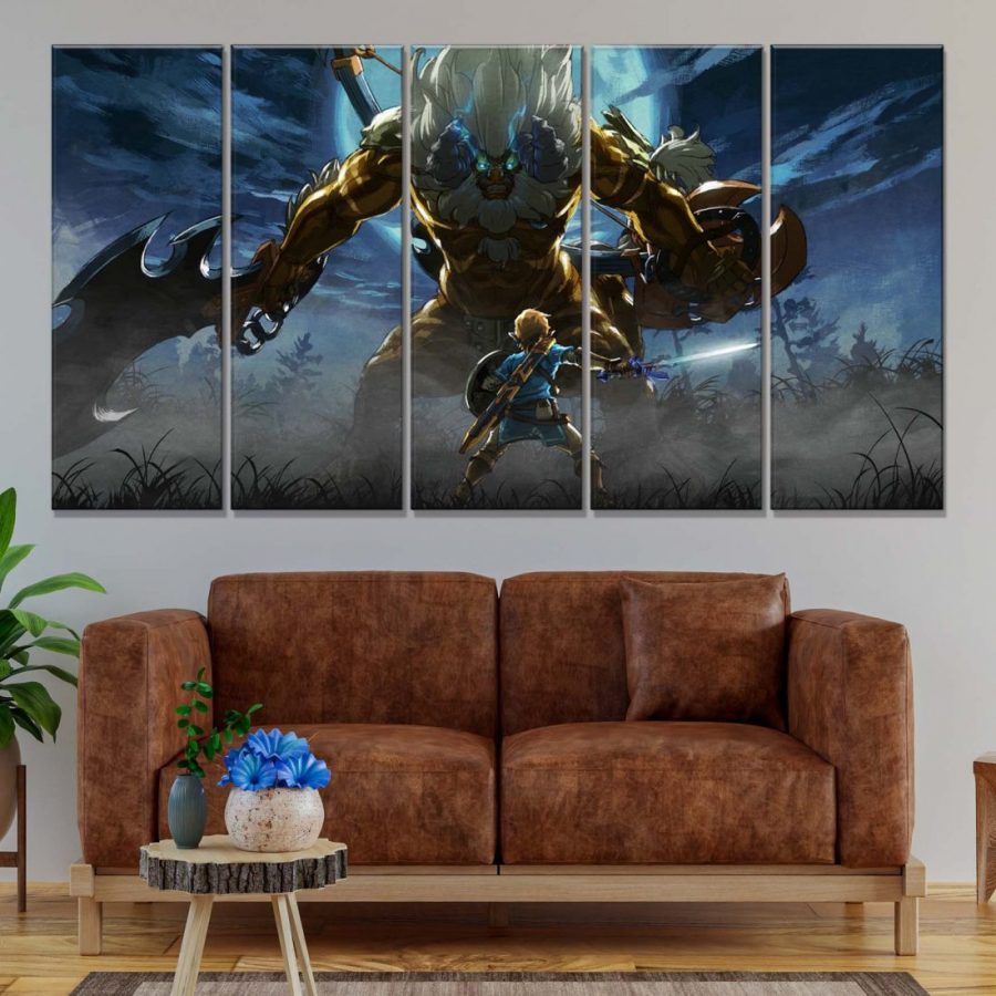 Breath of the Wild The Legend of Zelda 8 Leinwandbilder – Bild 2