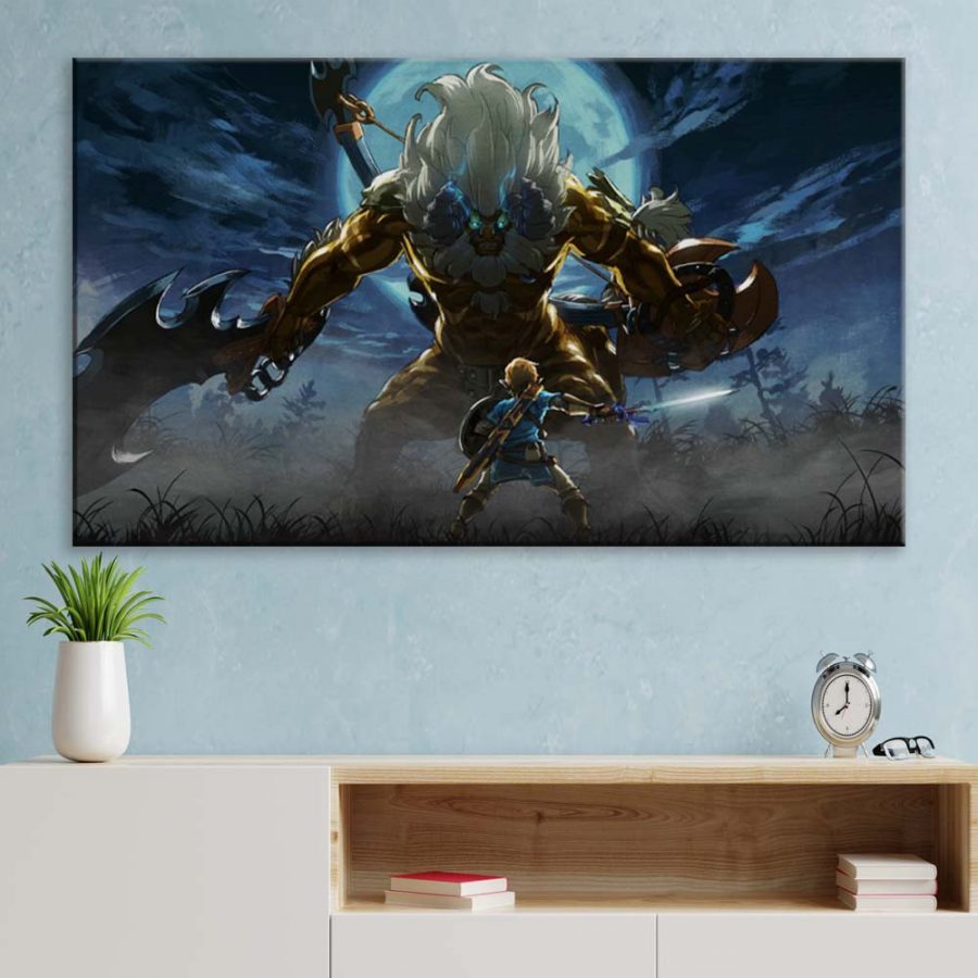 Breath of the Wild The Legend of Zelda 8 Leinwandbilder – Bild 3
