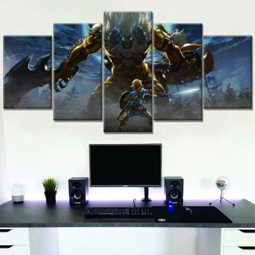 Breath of the Wild The Legend of Zelda 8 Leinwandbilder