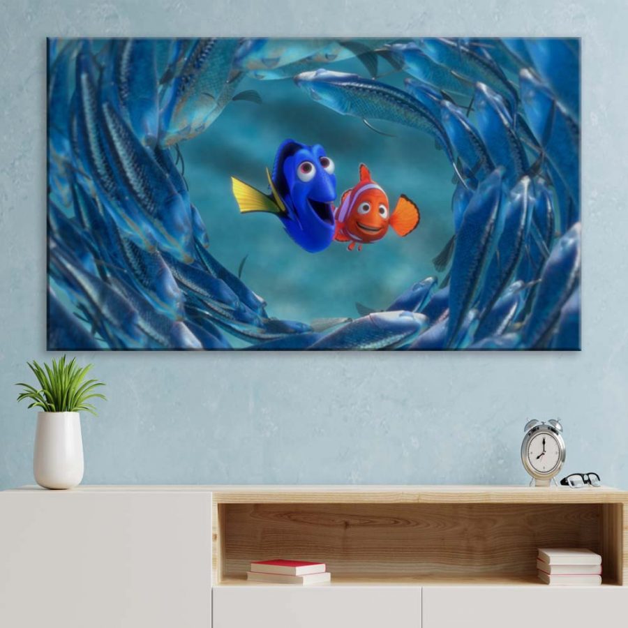 Findet Nemo Figuren 7 Leinwandbilder – Bild 3