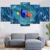 Findet Nemo Figuren 7 Leinwandbilder