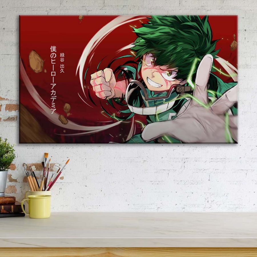 My Hero Academia Izuku Midoriya Leinwandbilder – Bild 3