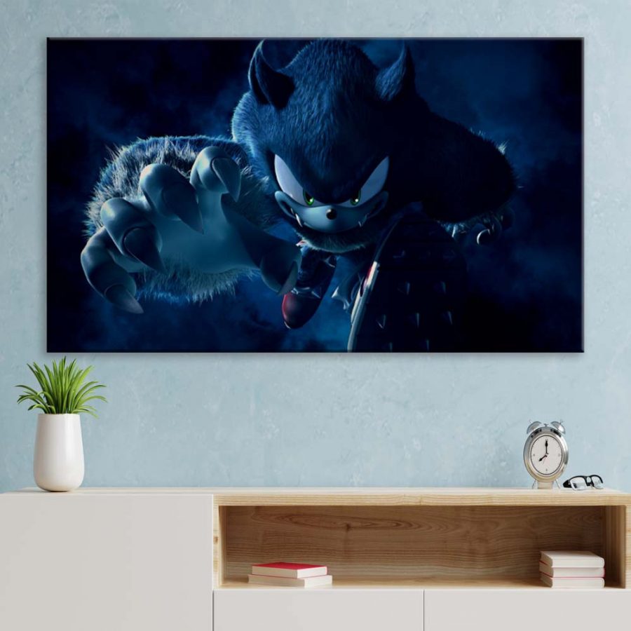Sonic The Hedgehog 10 Leinwandbilder – Bild 3