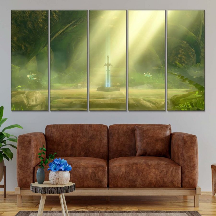Schwert The Legend of Zelda Leinwandbilder – Bild 2