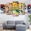 Pokemon Alle Charaktere 1 Leinwandbilder