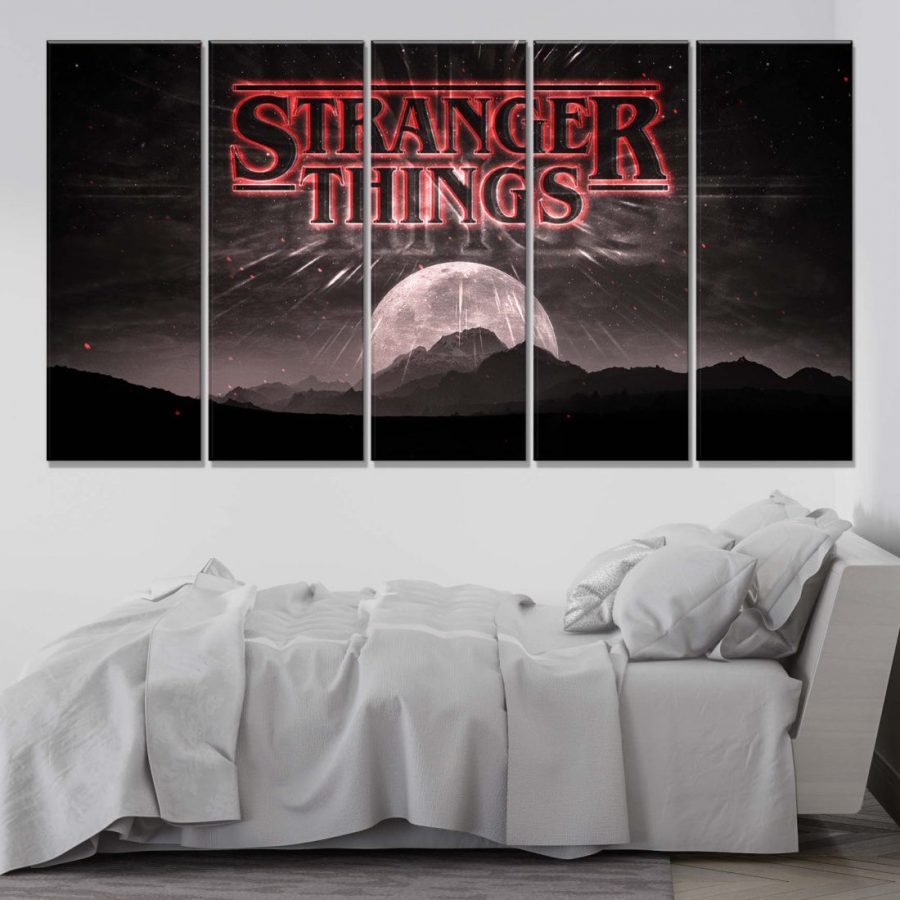Stranger Thing 6 Leinwandbilder – Bild 2