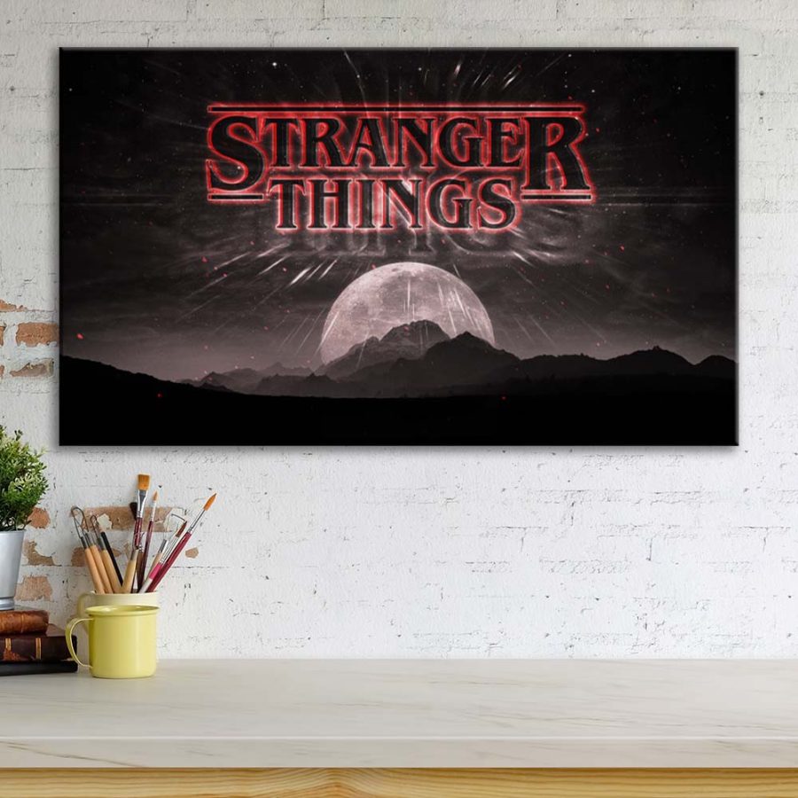Stranger Thing 6 Leinwandbilder – Bild 3