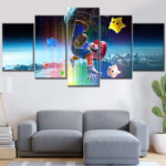 Mario Fly Super Mario 14 Leinwandbilder