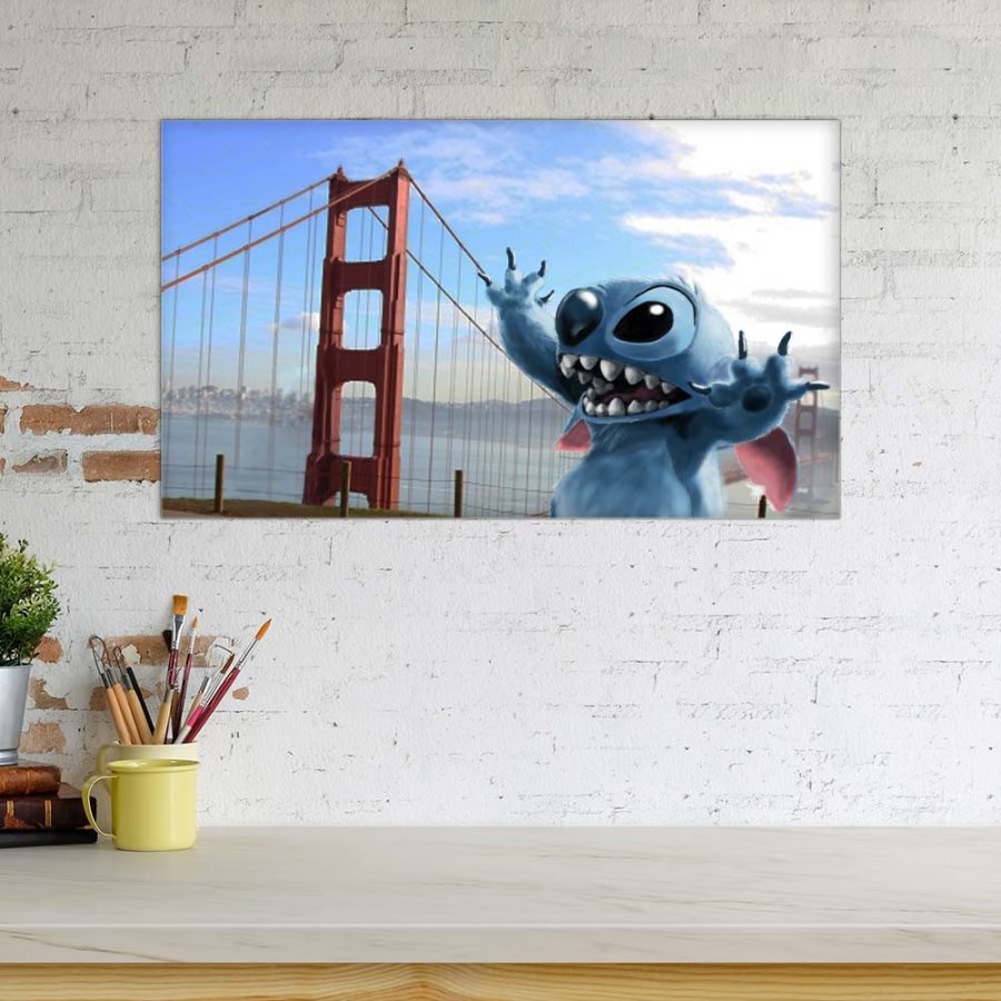 Disney Stitch 3 Leinwandbilder – Bild 3