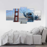 Disney Stitch 3 Leinwandbilder