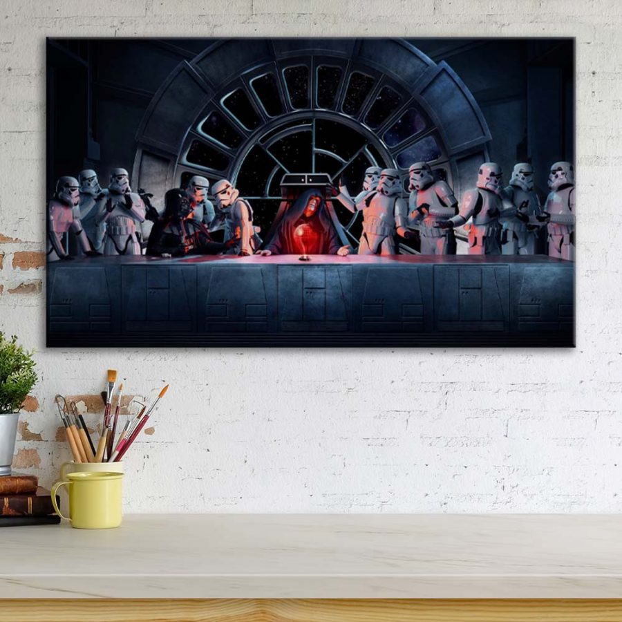 Star Wars: Letztes Abendmahl 29 Leinwandbilder – Bild 3