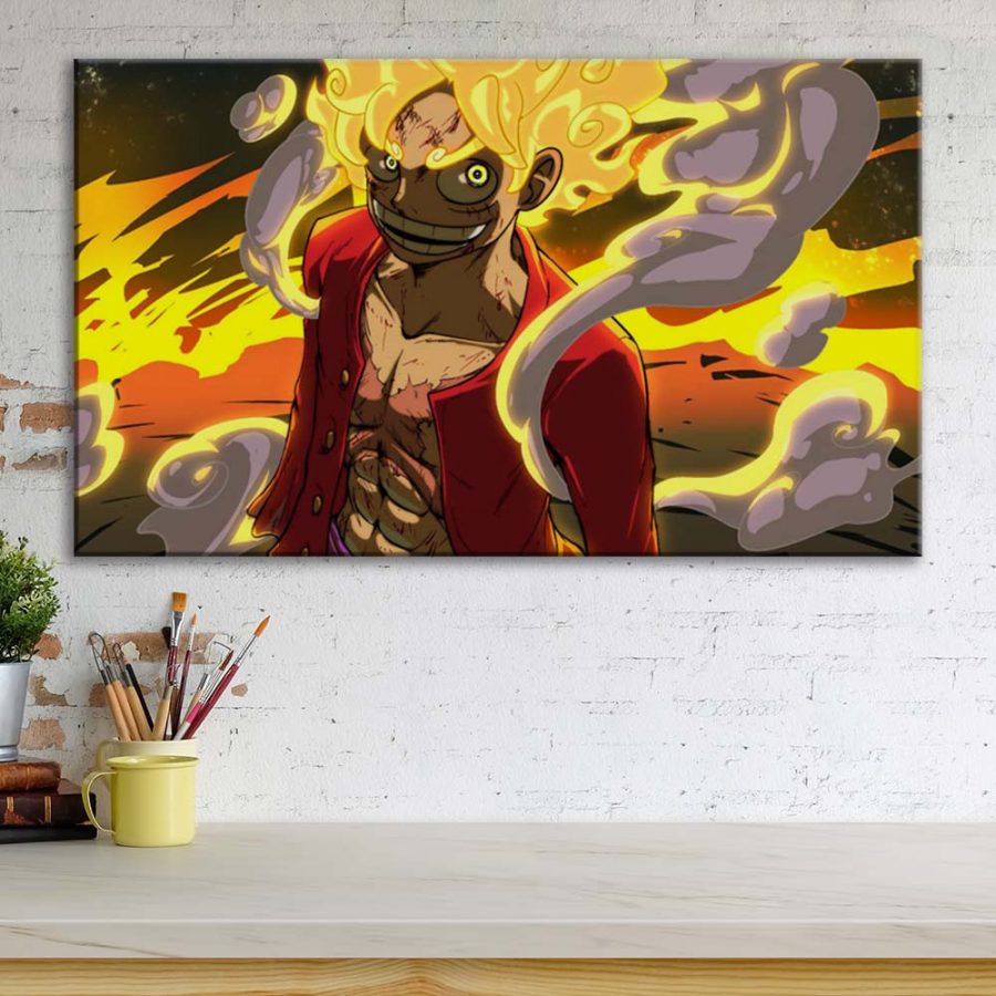 One Piece Monkey D. Luffy 46 Leinwandbilder – Bild 3