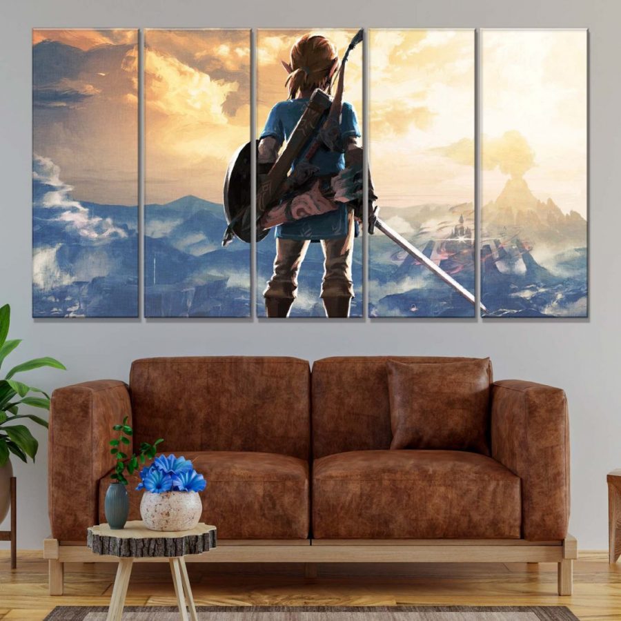 Link The Legend of Zelda 2 Leinwandbilder – Bild 2