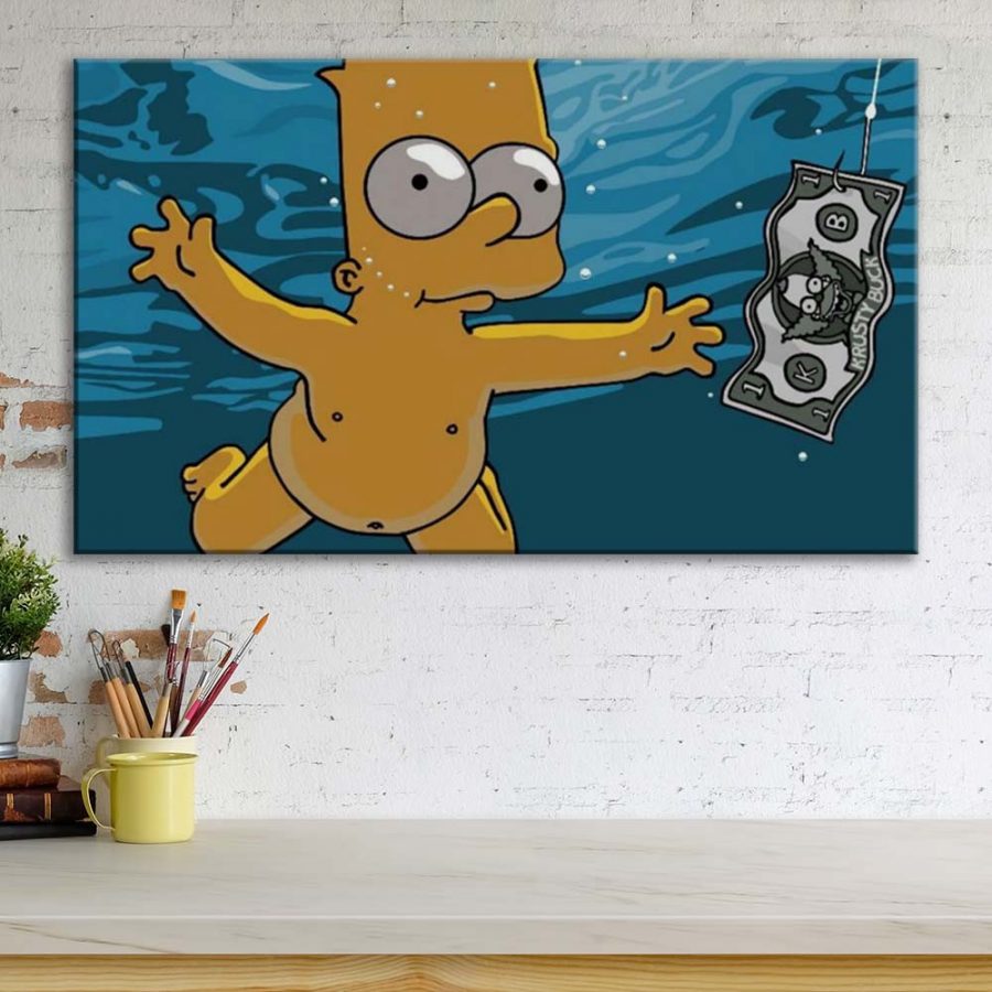 Die Simpsons Bart Simpson 32 Leinwandbilder – Bild 3