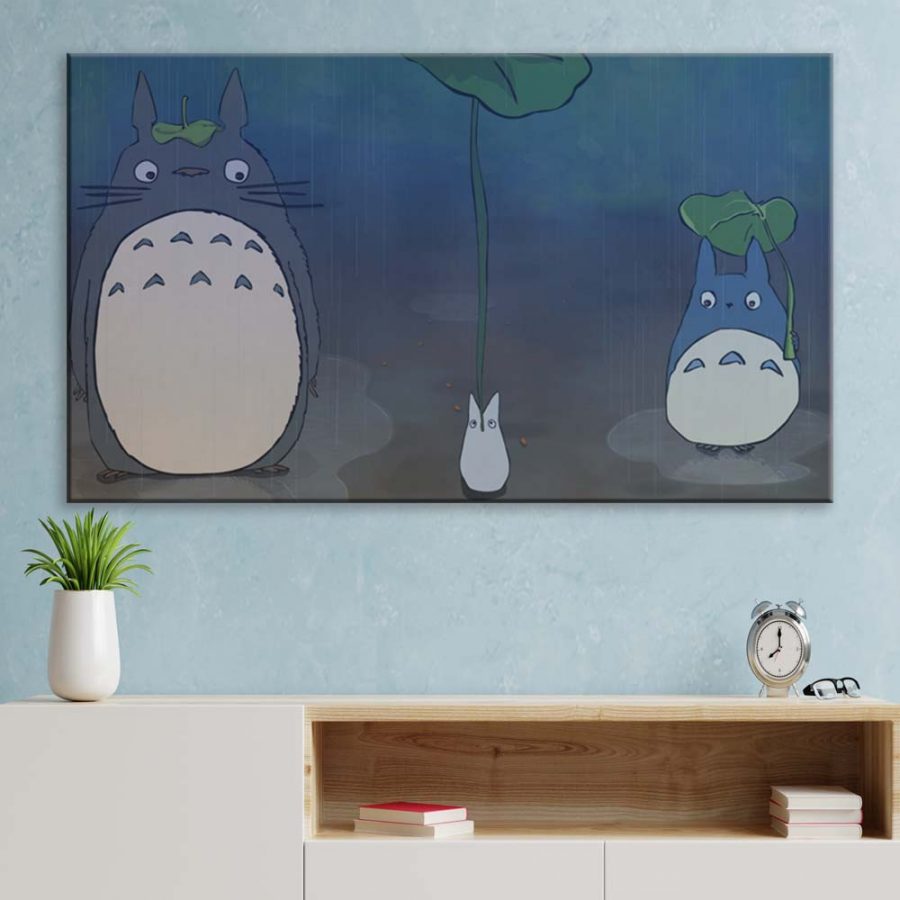 Mein Nachbar Totoro Alle Charaktere 27 Leinwandbilder – Bild 3