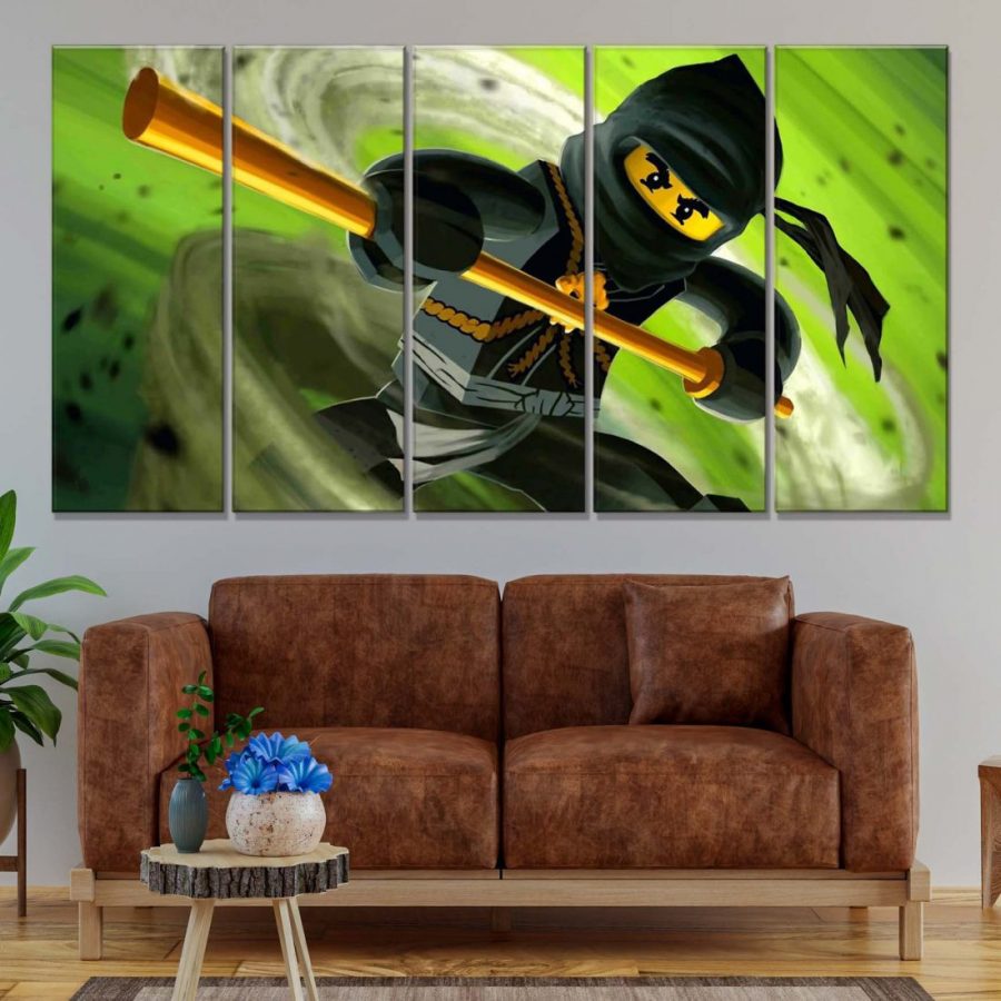 Ninjago Alle Charaktere 31 Leinwandbilder – Bild 2