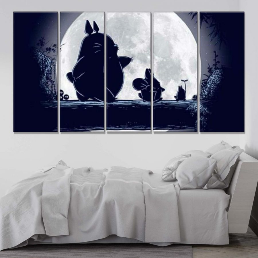 Mein Nachbar Totoro Alle Charaktere 35 Leinwandbilder – Bild 2