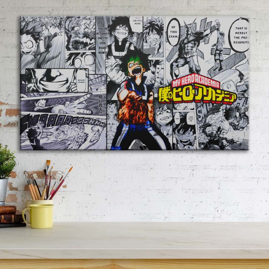 My Hero Academia Izuku Midoriya 5 Leinwandbilder – Bild 3