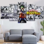 My Hero Academia Izuku Midoriya 5 Leinwandbilder